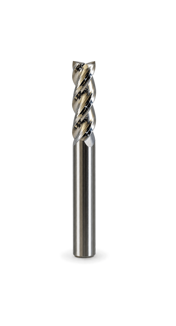 Uncoated Aluminium Square End Mill