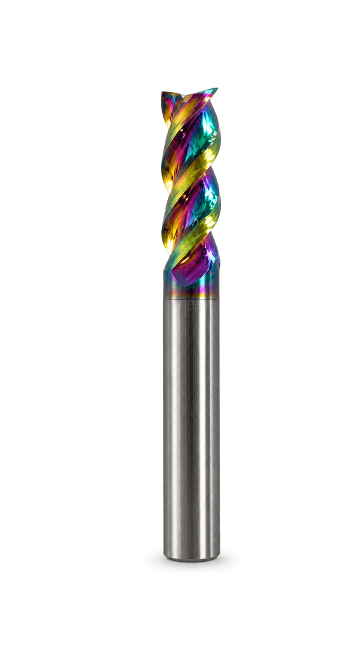 DLC U-Flute Aluminium End Mill